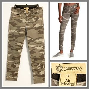 Democracy Ab Technology Camo Ankle Skinny Jeans